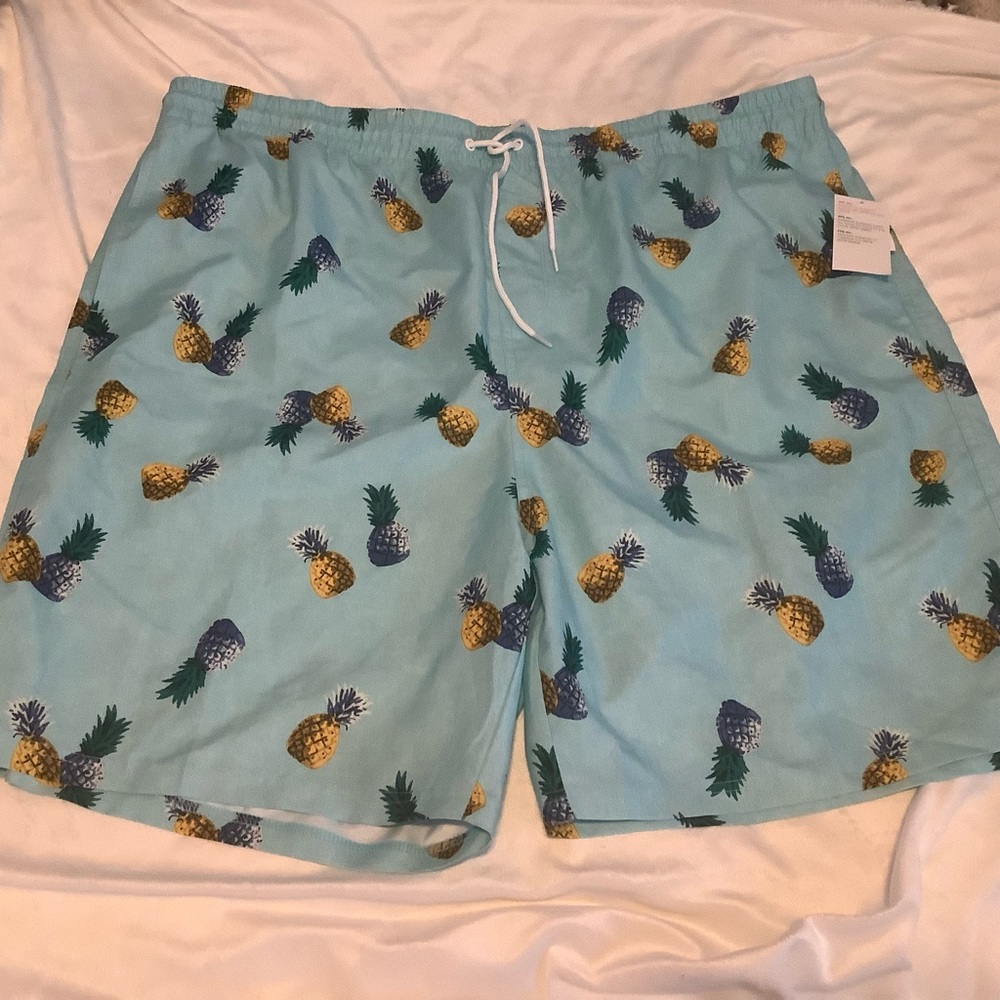 Old Navy Printed Swim Trunks for Men New size XXLARGE - Picture 2 of 13